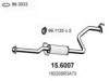 HONDA 18220SR3306 Middle Silencer